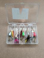 5 stuks spinners in een doosje, Watersport en Boten, Ophalen of Verzenden, Nieuw, Haak