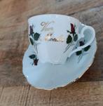 Vintage kop en schotel 'Voor Moeder' Seltmann weiden bavaria, Huis en Inrichting, Keuken | Servies, Ophalen of Verzenden, Zo goed als nieuw