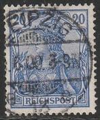 Rijk 1900 57 Germania 20p, Gest, Postzegels en Munten, Postzegels | Europa | Duitsland, Ophalen of Verzenden, Duitse Keizerrijk