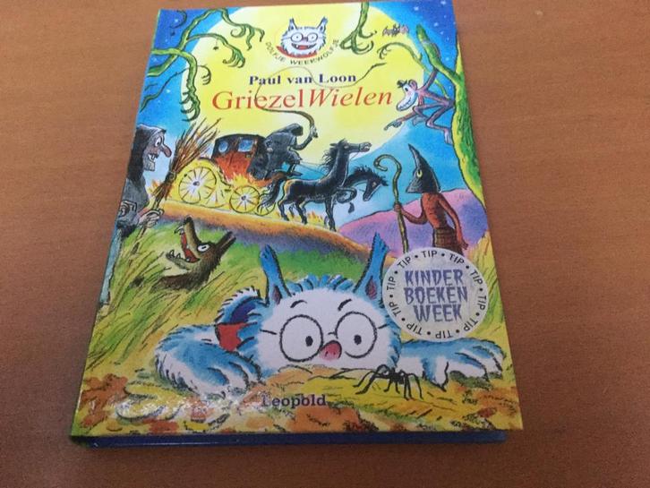 Griezelwielen Dolfje Weerwolfje hc Paul van Loon halloween, Boeken, Kinderboeken | Jeugd | onder 10 jaar, Zo goed als nieuw, Fictie algemeen