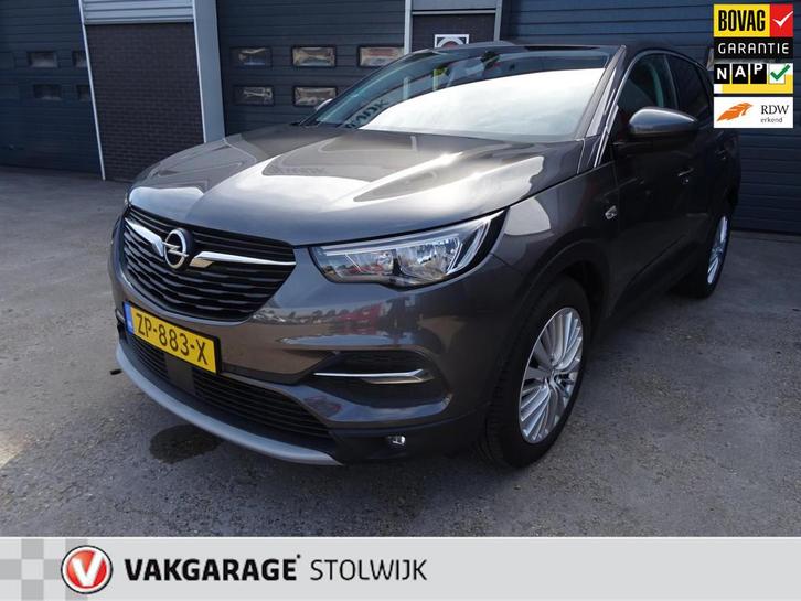 Opel Grandland X 1.2 Turbo Innovation, Navi, Carplay, Keyles, Auto's, Opel, Bedrijf, Te koop, Grandland X, ABS, Achteruitrijcamera