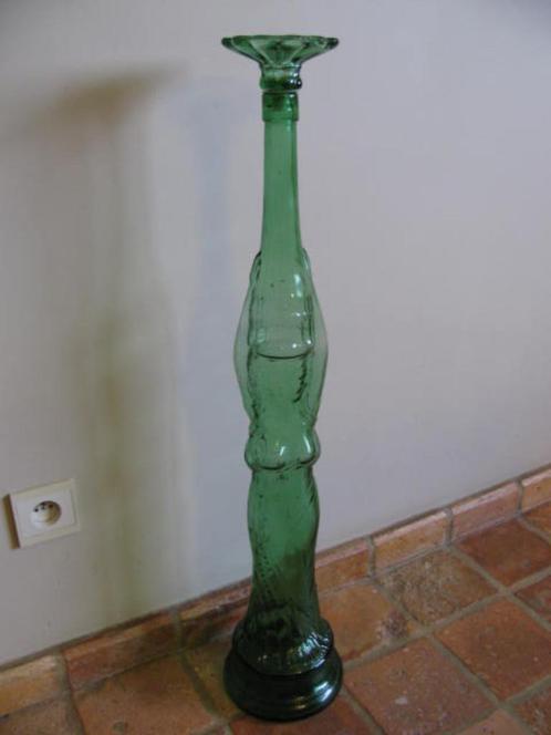 Zeer grote Italiaanse Chianti wijnfles. Jaren 70., Verzamelen, Glas en Borrelglaasjes, Gebruikt, Overige typen, Ophalen