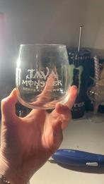 Monster energy glas java coffee, Verzamelen, Glas en Borrelglaasjes, Ophalen of Verzenden, Zo goed als nieuw, Bierglas