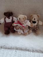 3 feestbeertjes, Verzamelen, Ophalen of Verzenden, Zo goed als nieuw, Stoffen beer, Overige merken