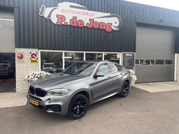 Bmw X6 XDRIVE30D HIGH EX.  M-Sport! Automaat (Nieuwe motor +, Auto's, BMW, Bedrijf, X6, 360° camera, ABS, Adaptive Cruise Control