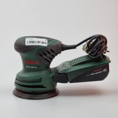 Bosch PEX 220 A Schuurmachine, Doe-het-zelf en Verbouw, Gereedschap | Schuurmachines, Gebruikt