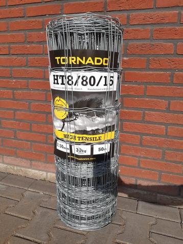 Schapengaas Tornado gaas HT8-80-15 0,80m hoog 50 mtr lang
