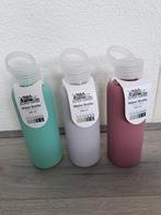 NIEUW! waterflessen van 500ml. Borosilicaatglas, Ophalen of Verzenden, Nieuw