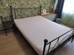 Tweepersoonsbed 160x200, Ophalen, Zwart, Tweepersoons, Zo goed als nieuw
