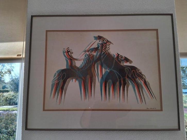 schilderij Hans Schmidt, Antiek en Kunst, Kunst | Schilderijen | Klassiek, Ophalen