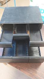 Opbergsysteem voor cd's en cassettebandjes, Overige materialen, Gebruikt, Ophalen of Verzenden, 25 tot 75 discs