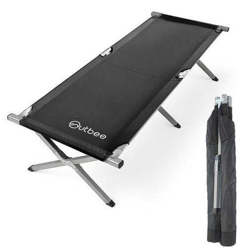 Veldbed - Kampeerbed - Stretcher - Opvouwbaar bed, Tuin en Terras, Ligbedden, Nieuw, Ophalen of Verzenden