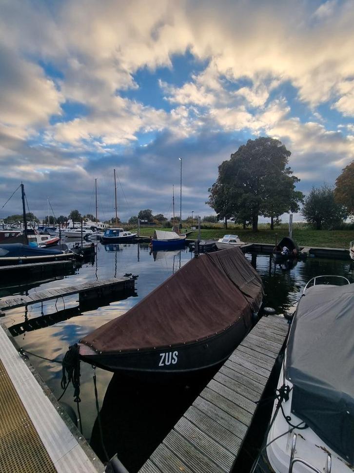 Zalmschouw 7.20m, Watersport en Boten, Motorboten en Motorjachten, Gebruikt, Staal, 6 tot 9 meter, Benzine, Buitenboordmotor, Minder dan 10 pk
