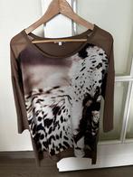 Pantershirt Charles Vogele maat L, Kleding | Dames, T-shirts, Maat 38/40 (M), Bruin, Ophalen of Verzenden, Zo goed als nieuw