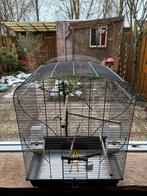 Mooie ruime vogelkooi, erg netjes!, Ophalen, Zo goed als nieuw, Metaal, Vogelkooi