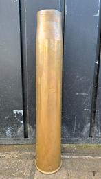 Britse 3.7 inch artillerie huls 1944 granaathuls, Verzamelen, Ophalen of Verzenden, Overige soorten, Engeland, Hulzen of Bodemvondsten