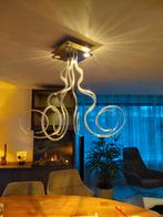 Unieke Hanglamp met Glazen Sierpoten, Ophalen, Gebruikt, Glas