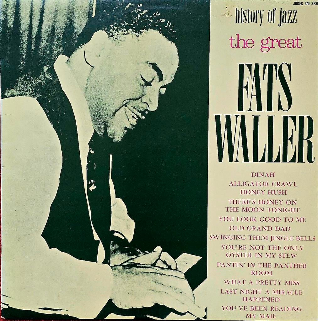 Fats Waller - The Great - Vinyl LP, Cd's en Dvd's, Vinyl | Jazz en Blues, 1960 tot 1980, Gebruikt, Ophalen of Verzenden, 12 inch