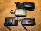 Set van 3 analoge camera’s, Audio, Tv en Foto, Fotocamera's Analoog, Ophalen of Verzenden, Gebruikt, Compact, Overige Merken