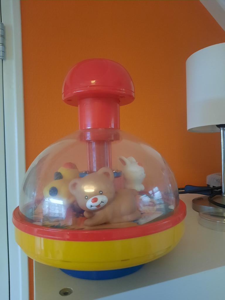 Tol met dieren en geluid(bel), Ophalen of Verzenden, Zo goed als nieuw