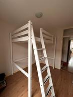 Ikea stapelbed - bijna nieuw!, 90 cm, Eenpersoons, Wit, Ophalen of Verzenden