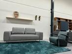 Nieuw Gelderland 7780 Bank 2,5 Zits Hallingdal Stof Design, Huis en Inrichting, 75 tot 100 cm, Ophalen of Verzenden, Rechte bank