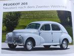 Duitse Peugeot folder van 201 tot 208, Boeken, Auto's | Folders en Tijdschriften, Peugeot, Ophalen of Verzenden, Zo goed als nieuw