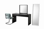 Ikea spiegels, bureau en stoel €60, Ophalen of Verzenden, Gebruikt