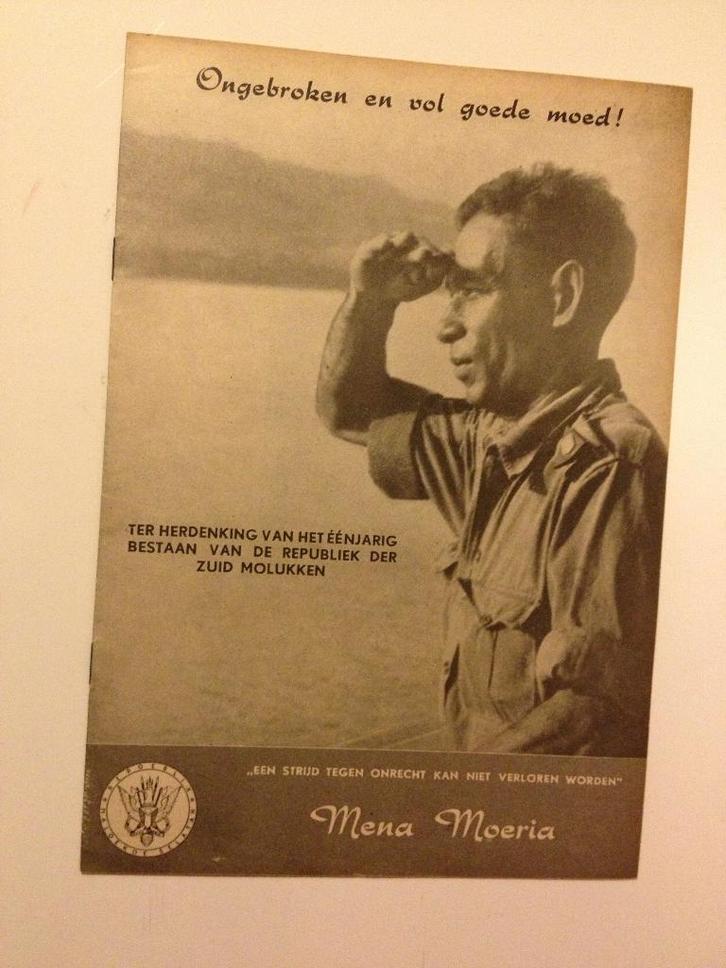 Tijdschrift herdenking 1 jarig bestaan van de RMS - Ambon, Boeken, Geschiedenis | Vaderland, Zo goed als nieuw, 20e eeuw of later