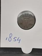 Halve cent 1854 koning Willem III, Postzegels en Munten, Munten | Nederland, Ophalen of Verzenden, Koning Willem III, Overige waardes