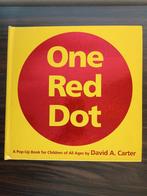 David A. Carter - One Red Dot (2004) - Zo goed als nieuw, Boeken, Ophalen of Verzenden, Zo goed als nieuw