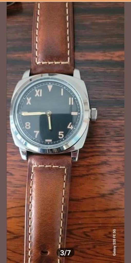 " Panerai " steriele sandwich wijzerplaat, 47mm, mechanisch., Sieraden, Tassen en Uiterlijk, Horloges | Heren, Overige merken