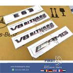 W213 W214 E KLASSE E63 AMG LOGO SET ZWART ROOD 2023-2026 63, Ophalen of Verzenden, Gebruikt, Mercedes-Benz