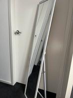 Spiegel wit staand 155 x 35, Huis en Inrichting, Woonaccessoires | Spiegels, Ophalen, Minder dan 50 cm, Zo goed als nieuw, 150 tot 200 cm