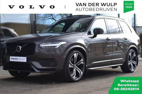 Volvo XC90 T8 455pk AWD Ultimate Dark | Luchtvering | Trekha, Auto's, Volvo, Bedrijf, XC90, ABS, Achteruitrijcamera, Adaptive Cruise Control