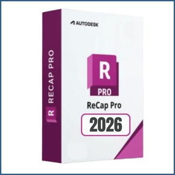 Autodesk Recap Pro 2026 beschikbaar voor biedingen