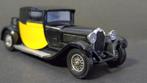 Bugatti typ 44 noir/ jaune 1:43 Matchbox Yesteryear Pol, Ophalen of Verzenden, Zo goed als nieuw
