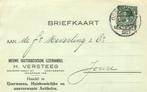H. Versteeg, Oosterbeek - 12.1927 - briefkaart, Postzegels en Munten, Brieven en Enveloppen | Nederland, Ophalen of Verzenden