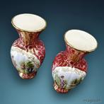 Sèvres-Stijl Porseleinen Vazen - H24; Handwerk, Ophalen of Verzenden