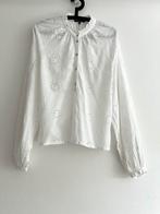 Blouse wit broderie Nikkie maat 42, Wit, Maat 42/44 (L), Ophalen of Verzenden, Zo goed als nieuw