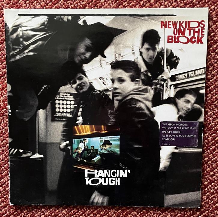 New Kids On The Block - Hangin' Tough, Cd's en Dvd's, Vinyl | Pop, Gebruikt, 1980 tot 2000, 12 inch, Ophalen of Verzenden