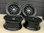 19 inch BBS Lemans Look 5x112 ET35 8.5J 72 Zwart, Auto-onderdelen, Banden en Velgen, Ophalen, 19 inch, Velg(en)