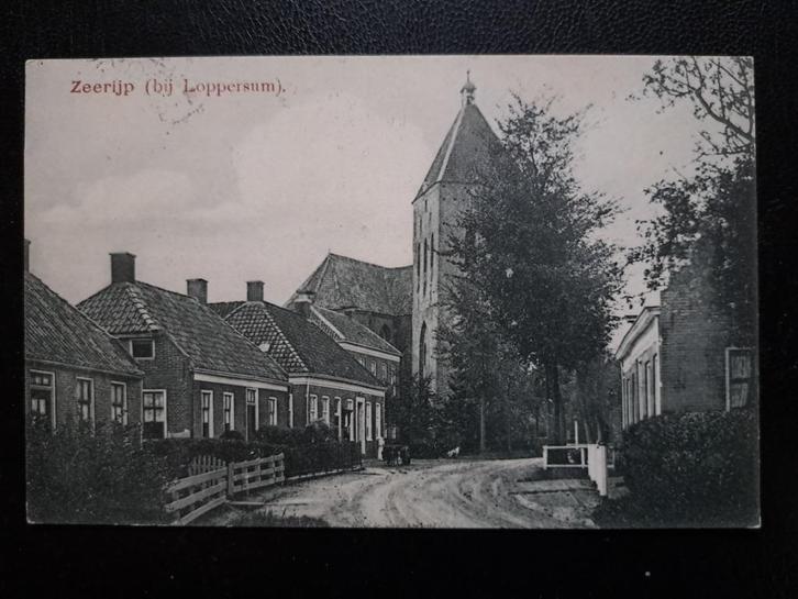 Briefkaart Zeerijp (bij Loppersum) Zeerijp naar Westkapelle., Postzegels en Munten, Brieven en Enveloppen | Nederland, Briefkaart