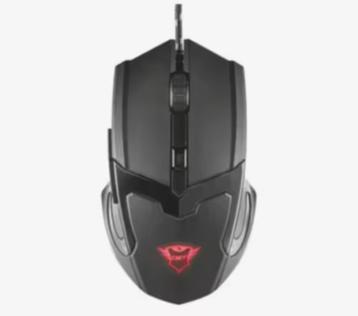 ZGAN! Muis Trust GXT 101 Gav zwart gaming muis €10,99 beschikbaar voor biedingen