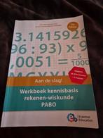 LKT rekenen Werkboek kennisbasis rekenen-wiskunde PABO, Verzenden, E. Kloet; N. Wolzak; R. Moraal; Erasmus Education, Zo goed als nieuw