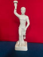 Porseleinen Olympische Fakkeldrager 1936, Antiek en Kunst, Ophalen