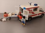 Playmobil Ambulance Couveuse Baby Poppetjes Ziekenhuis 17,95, Verzenden, Gebruikt, Complete set