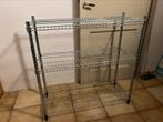 IKEA OMAR stellingkast – verzinkt staal (92x36x94 cm), Huis en Inrichting, Ophalen, Gebruikt