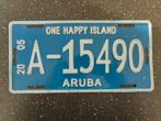 Aruba nummerplaat A-15490, Ophalen of Verzenden