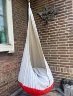 Hangzak creme/rood, Ophalen of Verzenden, Gebruikt, Eenpersoons, Binnen